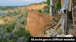 Оползень в Севастополе (архивное фото)