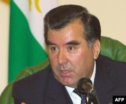 Tajik President Emomali Rahmon