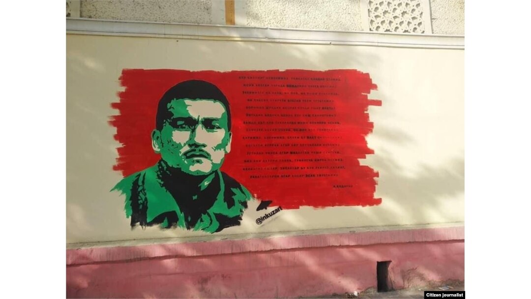 Toshkent ko‘chasidagi graffiti