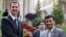 Iranian President Mahmud Ahmadinejad (right) with Syrian President Bashar al-Assad in Tehran
