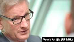 Swedish politician and vocal Kremlin critic Carl Bildt