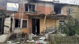 A residential building is in ruins following Russian drone attack in the Sumy region on September 20.