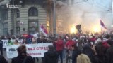 Thousands In Belgrade Protest Against Vucic