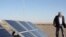Small-scale solar energy being used in Iran.