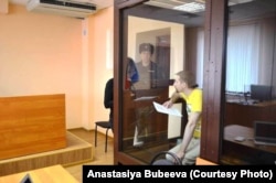 Андрей Бубеев в зале суда