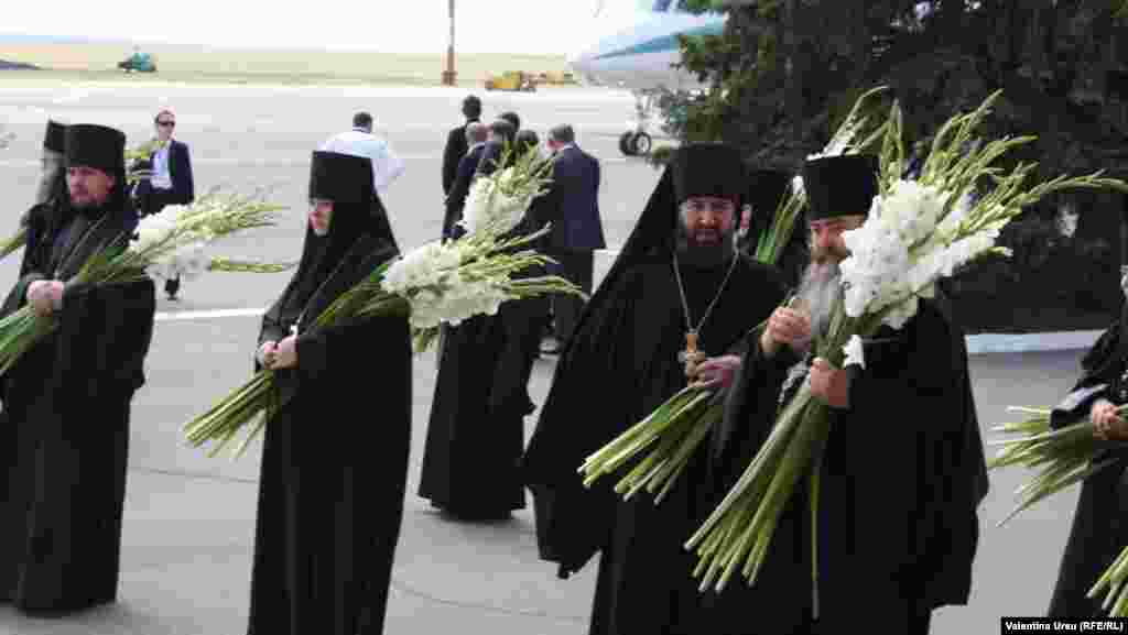 Flori pentru un Patriarh...