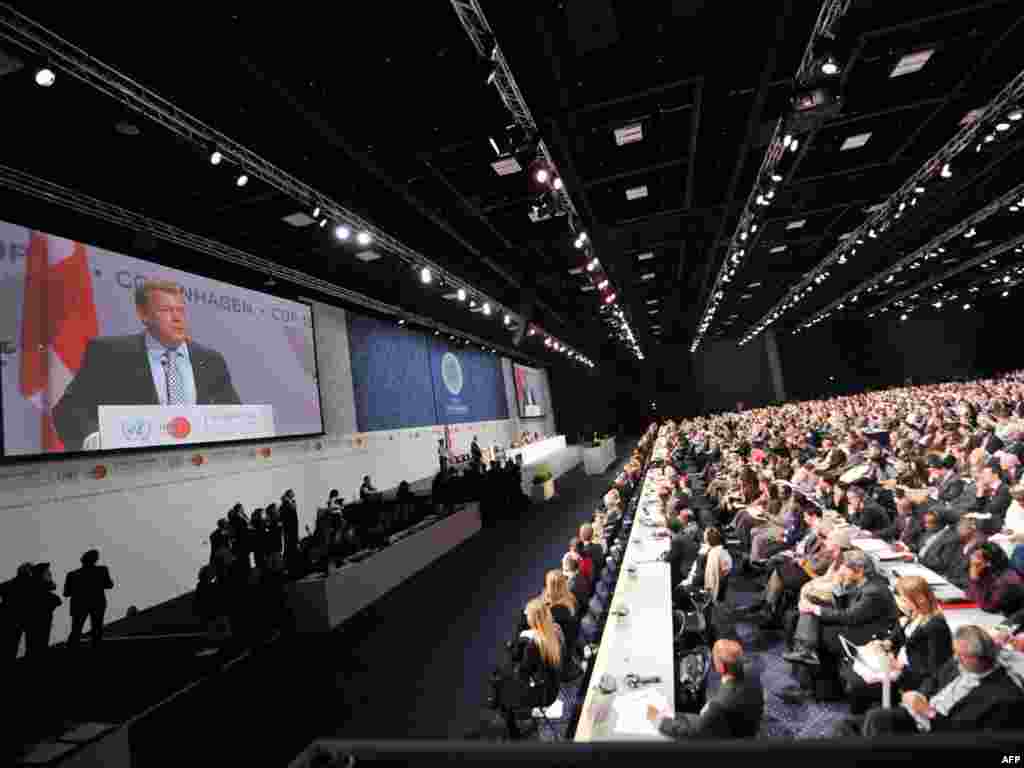 Копенхаген - Данскиот премиер Расмусен ја отвора конференцијата