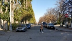 На улицах в центре Севастополя днем все места для парковки заняты