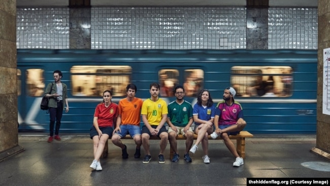 Hidden In Plain Sight: LGBT Activists Troll World Cup In Russia