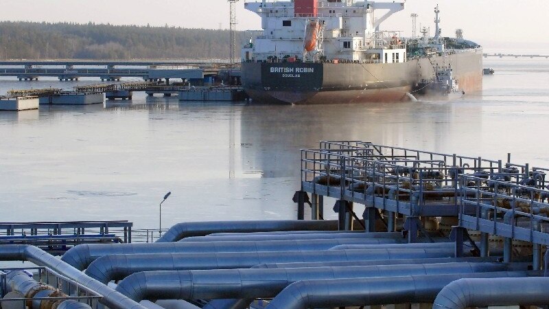 დრონებით შეტევა იყო პეტერბურგის მახლობლად მდებარე საზღვაო პორტზე