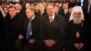Predsjednik RS Milorad Dodik, šef diplomatije Rusije Sergej Lavrov, predsjednik Srbije Aleksandar Vučić i patrijarh SPC Irinej, u Beogradu, februar 2018.