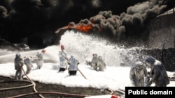 Пожежа на нафтобазі компанії «БРМС-нафта» біля Києва, 10 червня 2015 року