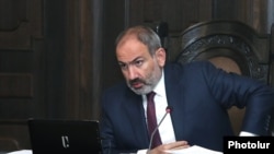 Armenian Prime Minister Nikol Pashinian (file photo)