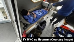Эвакуация Сергея Сорокина
