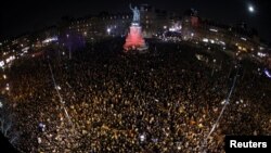 Париждеги антисемитизмге каршы акция, 20-февраль. 