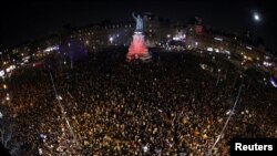 Митинг против антисемитизма в Париже, 19 февраля 2019 года. 