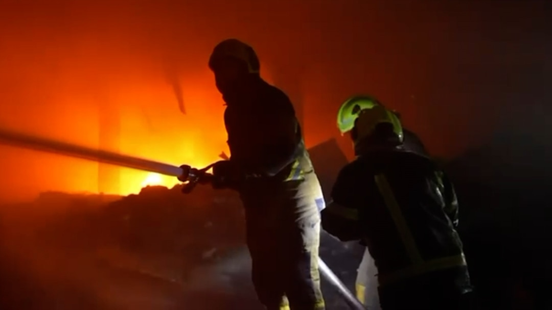 Two Killed In Russian Ballistic Missile, Drone Attack On Kyiv