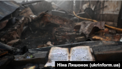Наслідки російського удару «шахедами» по Свято-Успенському монастирю в Одесі. 28 січня 2026 року