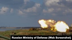 Российская артиллерия, иллюстрационное архивное фото