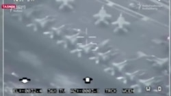 ABŞ gəmisi üzərindən İran dronu uçub