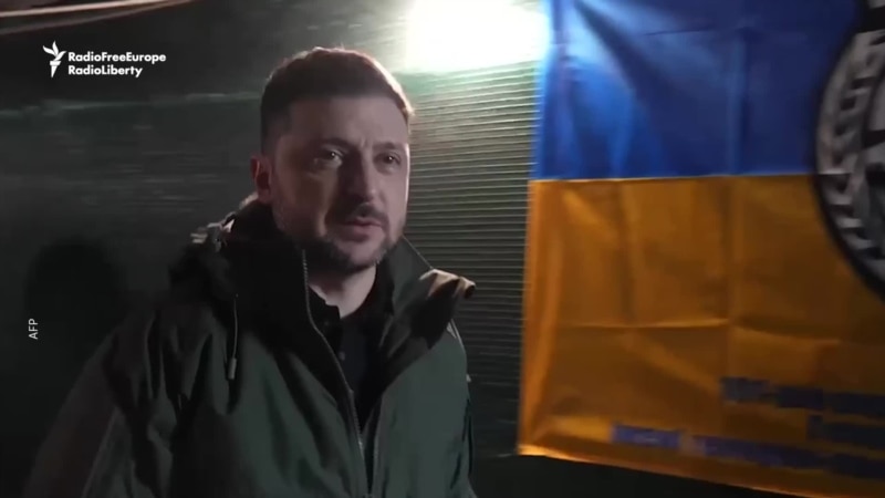 'The Reality Speaks For Itself': Ukrainian President Tours Kupyansk Area Russia Claims To Control