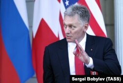 Дмитро Пєсков, прессекретар президента Росії Володимира Путіна