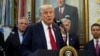 Президент США Дональд Трамп. Білий дім. Вашингтон. 30 вересня 2025 року