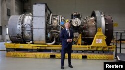 Cancelarul german, Olaf Scholz, se află în Canada pentru convorbiri menite să asigure Germaniei o alternativă viabilă la gazul rusesc. Aici, vizitând recent uzinele Siemens Energy, Muelheim/Ruhr.