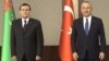 Министры иностранных дел Туркменистана и Турции Рашид Мередов и Мевлют Чавушоглу