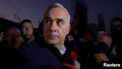 Far-right pro-Russian Romanian presidential candidate Calin Georgescu (file photo)