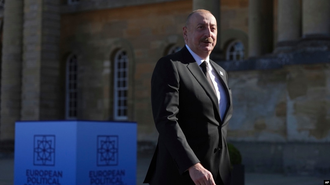 Azərbaycan prezidenti İlham Əliyev Oksfordşirdə Avropa Siyasi Birliyinin sammitində. 18 iyul 2024