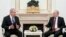 Russian President Vladimir Putin (right) meets with Israeli Prime Minister Benjamin Netanyahu at the Kremlin on February 27.