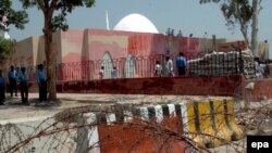 The blast occurred near the Red Mosque, which was ordered reopened by Pakistan's Supreme Court in October