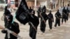آرشیف، شماری از نیروهای گروه تندرو دولت اسلامی یا داعش، عکس جنبه تزئینی دارد