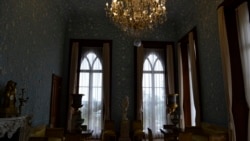 Голубая гостиная Воронцовского дворца, июль 2020 года