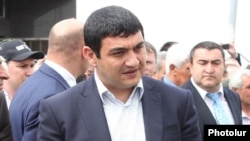 Armenia - Abovian Mayor Karapet Guloyan, 5Apr2013.