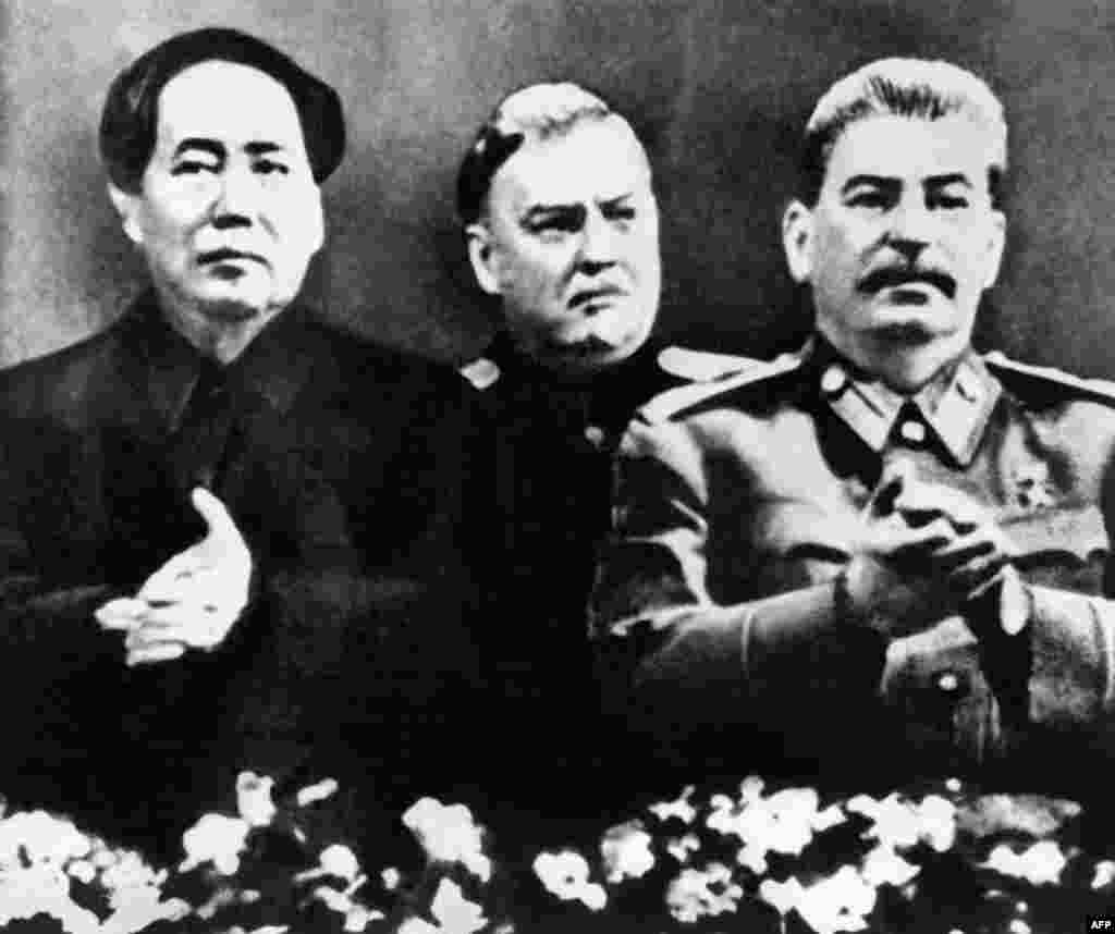 ملاقات مائو با استالین در سال&nbsp;۱۹۴۹