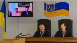 Допрос Оксаны Медиевой в суде