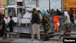 Kabuldaky hüjümleriň jogapkärçiligini “Yslam döwleti” ekstremistiki topary öz üstüne aldy.