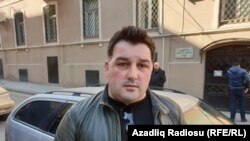Azerbaijani journalist Anar Mammadov (file photo)