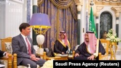 د روېټرز اژانس د راپور له مخې ریاض ته د اسپر د سفر یو هدف دا دی چې ریاض ته د دوه اړخیزو اړیکو ډاډ ورکړي.