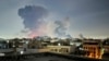 Smoke rises following an explosion in Tehran on March 7. 