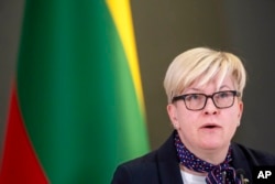 Ingrida Šimonytė, prim-ministra Lituaniei.