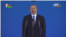 Azerbaijani President Ilham Aliyev speaks at a military parade on June 26. 