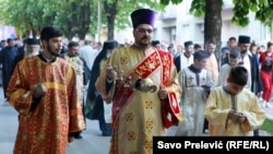 Litije u Nikšiću u organizaciji Srpske pravoslavne crkve, 12. maj 2021.