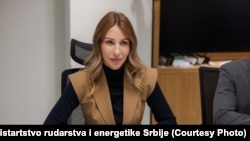 Ministarka energetike Srbije Dubravka Đedović Handanović na sastanku sa delegacijom ruske državne korporacije Rosatom u Beogradu, 23. februar 2026.