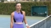 Armenia-Tennis player Elina Avanesyan holds a masterclass with the children of the Incourt Tennis Club of Yerevan, Armenia, September 16, 2024.