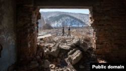 Руины завода стройматериалов, село Татаурово, Бурятия