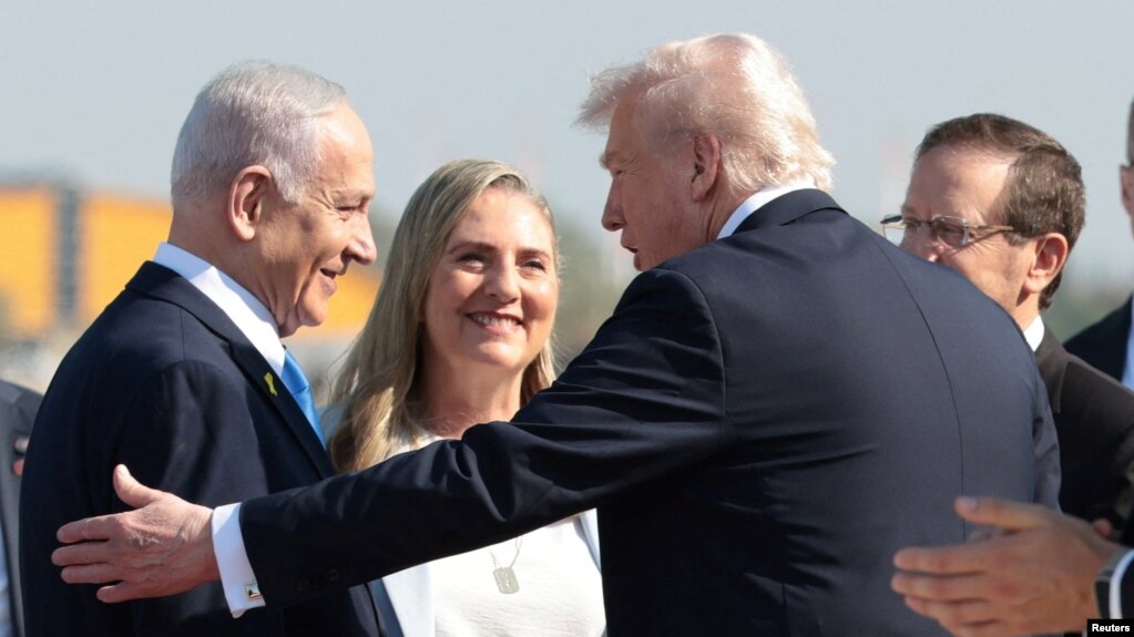 Trump me Netanyahun.