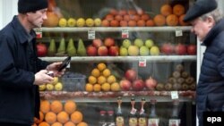 Ռուսաստան - Թուրքիայից ներկրված մրգերն ու բանջարեղենը կրկին վաճառվում են Մոսկվայում, հոկտեմբեր, 2016թ․